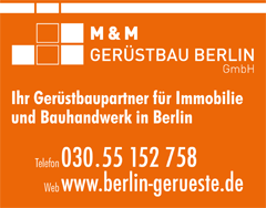 Plane von M & M Gerüstbau Berlin